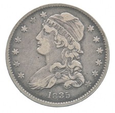 1835 Capped Bust Quarter a6431
