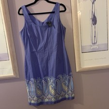 Express Stretch Blue/deep Periwinkle Women’s Dress