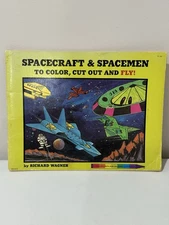 Spacecraft & Spacemen Book Richard Wagner 1977 Second Printing