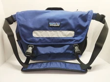 Patagonia Half-Mass Messenger Bag Discontinued 48271 Padded Laptop Courier Blue