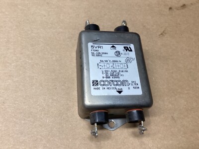 Corcom 5VR1 5A 120/250V EMI Filter #114M75
