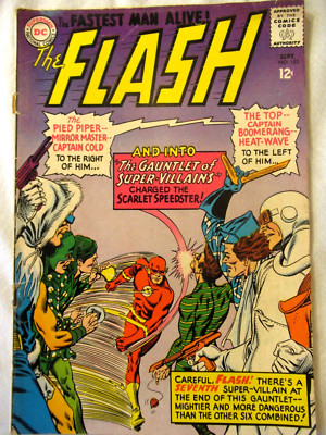 The Flash Comic Book #155 DC Sept 1965