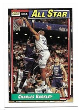 CHARLES BARKLEY 1992-93 TOPPS ALL STAR CARD NM-MT CONDITION