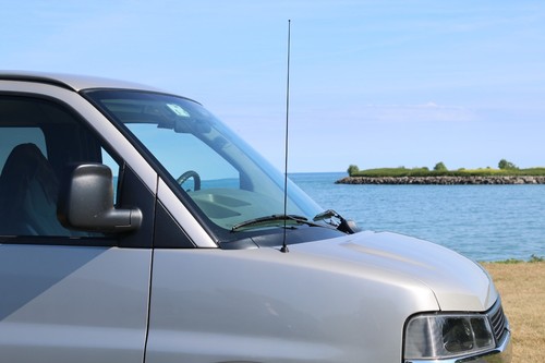 31" Black Spring Stainless AM/FM Antenna Mast - Fits: 99-04 Jeep Grand Cherokee - Picture 12 of 12
