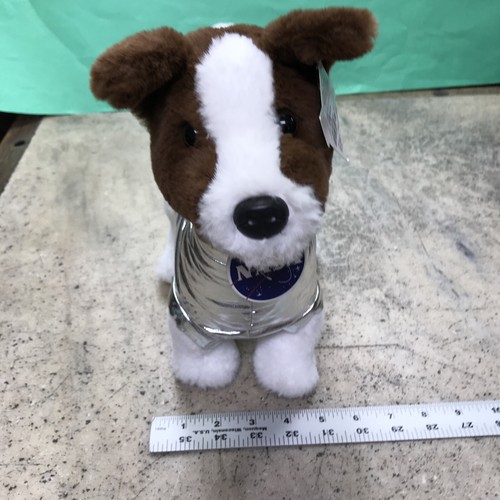 NASA Laika Dog Plush Toy Space Suit Stuffed Animal Collectible Kids Fast Ship! - Picture 15 of 17