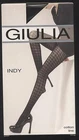 New Fancy Tights Giulia Indy Black Size 3 = M 120 DEN 56% Cotton