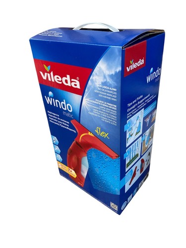 VILEDA WINDO MATIC ASPIRAGOCCE AUTOMATICO LAVAVETRI FINESTRE - Foto 2 di 8