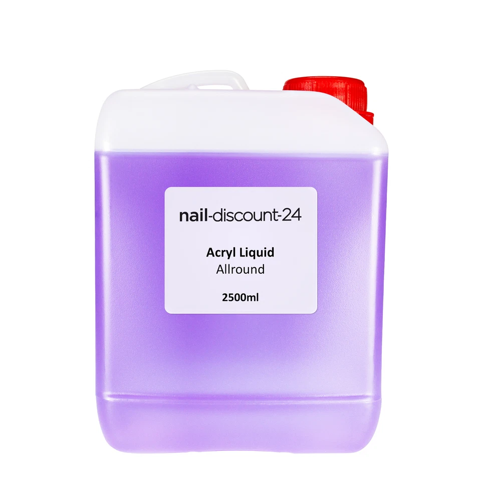 Liquido acrilico professionale 31,96 €/L 2500 ml liquido nail art polvere polvere inodore - Immagine 3 di 4
