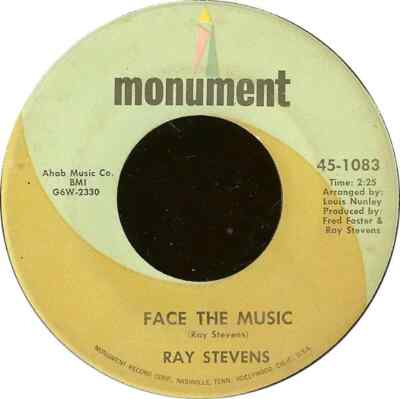 Ray Stevens Mr. Businessman Vinyl Single 7inch monument