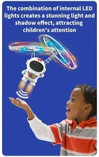 Safe Flying Astronaut Rechargeable Rotatable Children Flying Toy