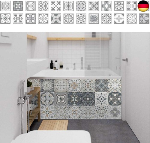 25 Stück Mosaik Fliesenaufkleber, PVC Fliesensticker Fliesen Folie,DIY - Bild 3 von 7