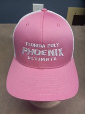 Florida Poly Phoenix Ultimate - Pink Trucker Style Baseball Hat 🧢 New