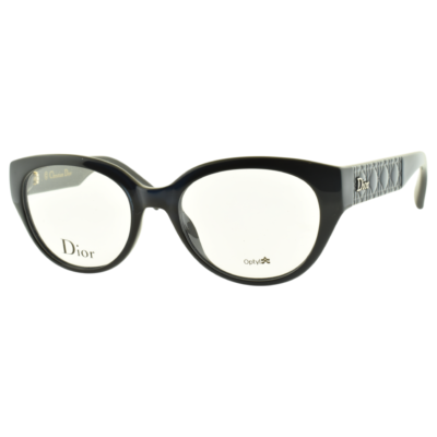 NEW CHRISTIAN DIOR CD3264 EDU Speigal Blue Cat Eye Full Rim Womens