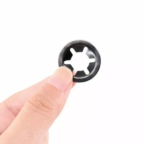 340pcs Internal Tooth Star Lock Push On Locking Washers Speed Clip Fastener Kit - Picture 5 of 5