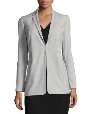 tahari long blazer