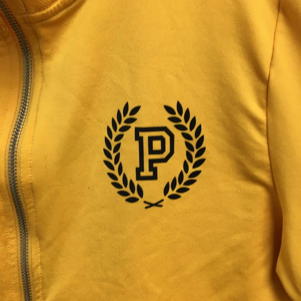 Sudadera ROSA Victorias Secret Mediana Adulto Amarilla Cremallera Completa Cuello Simulado Mujer M Foto 3 de 4