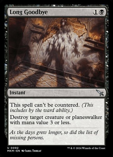 1x Long Goodbye MTG Murders at Karlov Manor NM Magic Regular