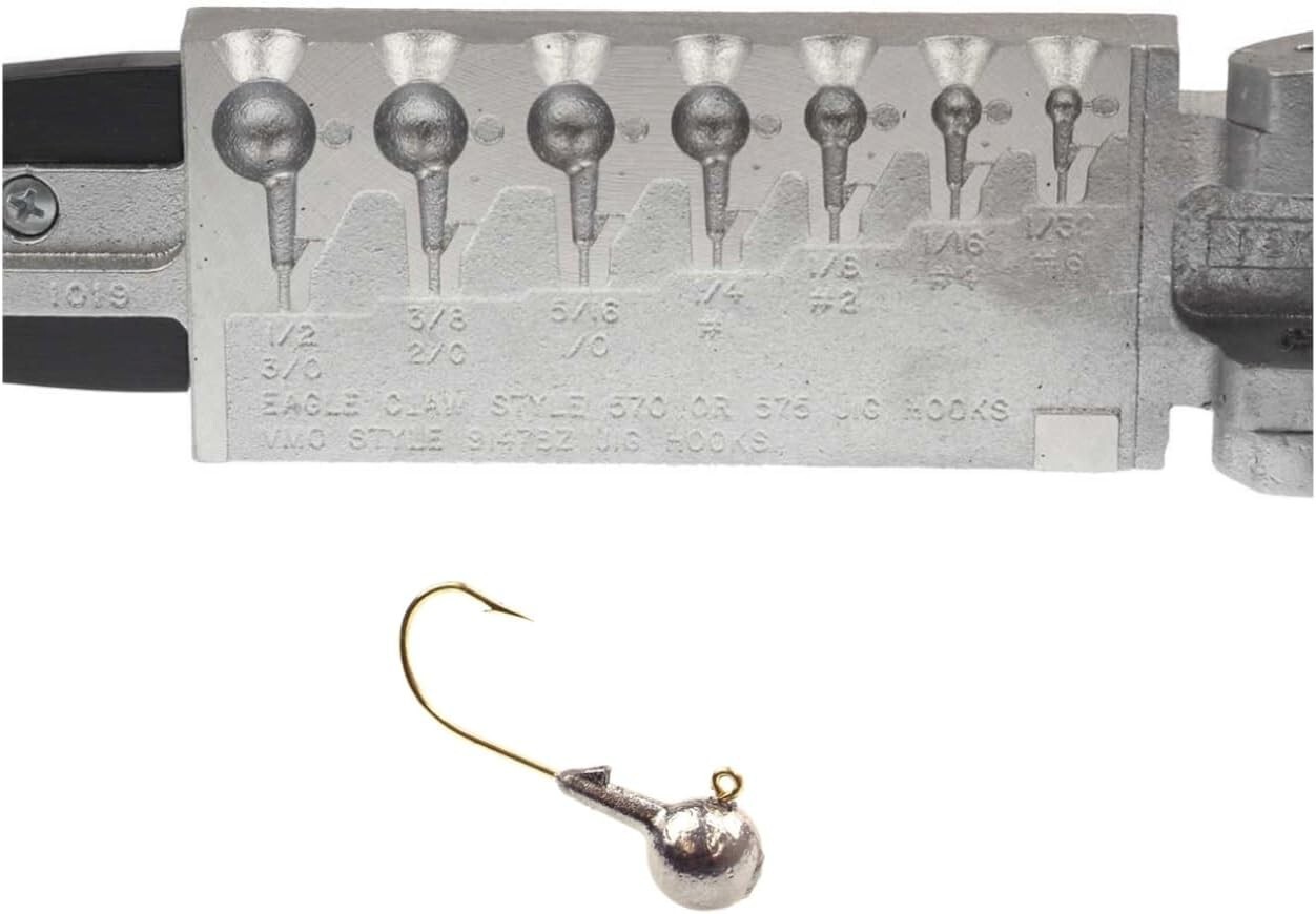 1019 Do-It Molds - RHB-7-A - Round Head Tapered Jig Mold - New - Foto 6