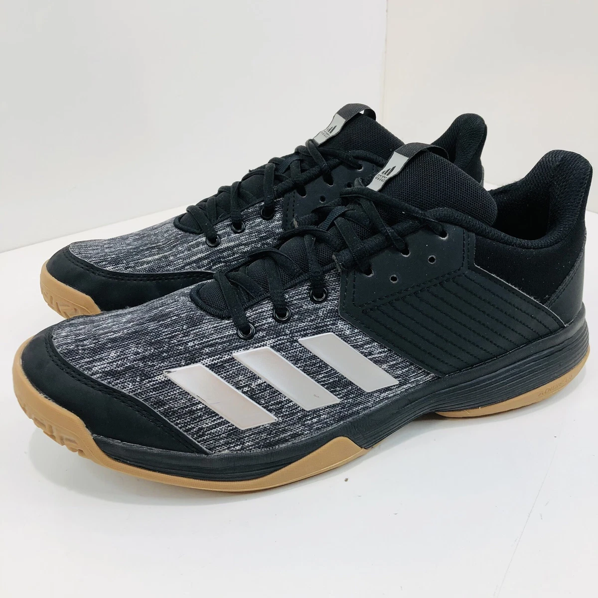 Adidas 6 Black Gray Volleyball Court Shoe Women's Size 9.5 CP8906 EUC | eBay