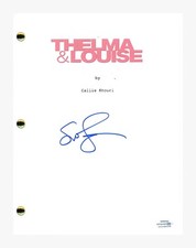 Susan Sarandon Signed Autographed Thelma & Louise Movie Script ACOA COA