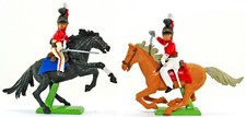 Britains Deetail 7949 - 2 British Napoleonic Life Guards - 54mm painted soldiers