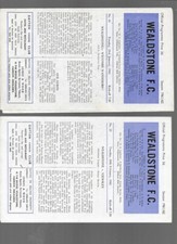 WEALDSTONE v YIEWSLEY - ATHENIAN LEAGUE - 1961/62 SEASON