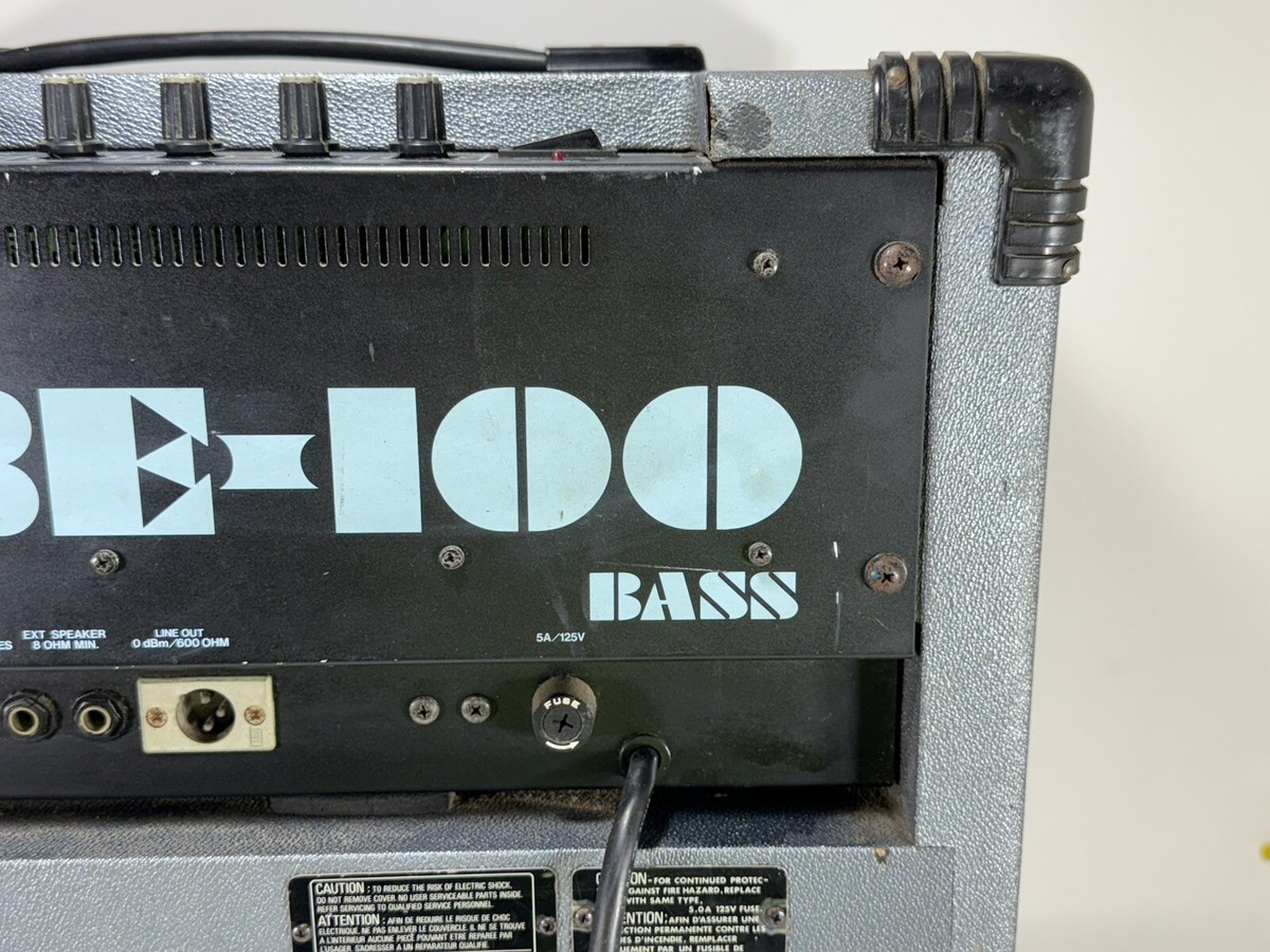 Vintage Roland Super Cube-100 Bass 100W Amp with 12