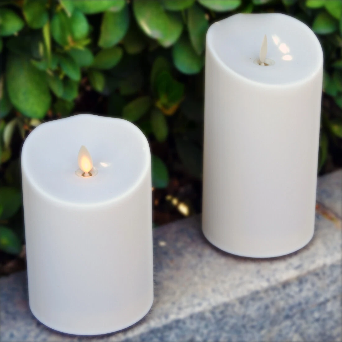 Outdoor led 2024 candle with timer