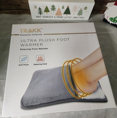  Heated Plush Foot Warmer. Foot Warmer. Winter Foot Warmer. Feet Warmer. 