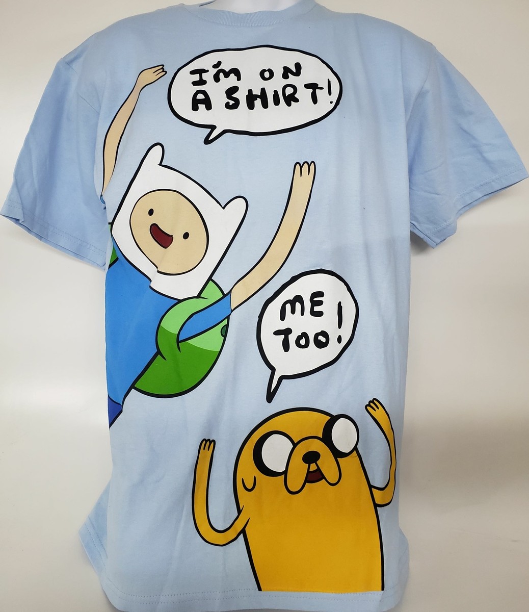 Cartoon Network Adventure Time Graphic Short Sleeve T-shirt Adult