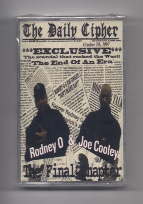 RODNEY O & JOE COOLEY - The final chapter SEALED cassette - West Coast Hip Hop