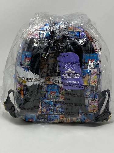 NWT! EXCLUSIVE Loungefly X Disney Princess VHS Tapes Mini Backpack ACTUAL BAG - Picture 12 of 12