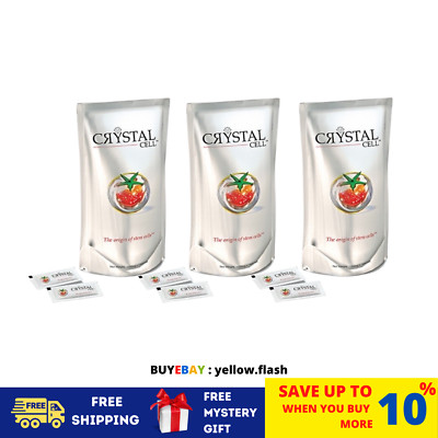 (42 Sachet) 3 X PHYTOSCIENCE CRYSTAL CELL STEMCELL ANTI AGING WRINKLE FREE SHIP