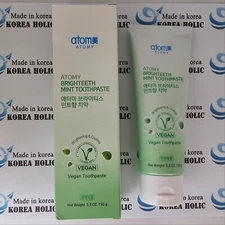 ATOMY Brighteeth Mint Toothpaste 150g Vegan Toothpaste Made in korea NEW