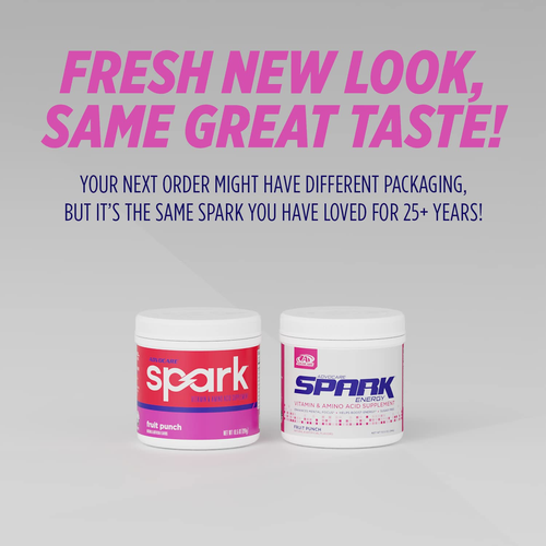 Spark Vitamin & Amino Acid Supplement Focus and Energy Drink Mix