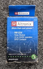 ALTRONIX RB1224 Relay Module 12/24VDC 75Ma DPDT