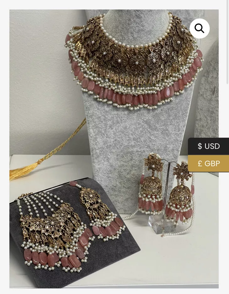Pakistani designer shop jewelry