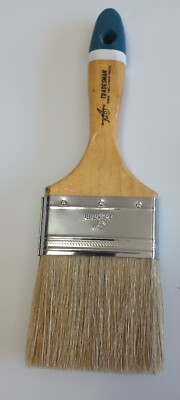 100% White China Bristle Oil Varnish Paint Brush 3 in. Arroworthy 5035 Tradesman