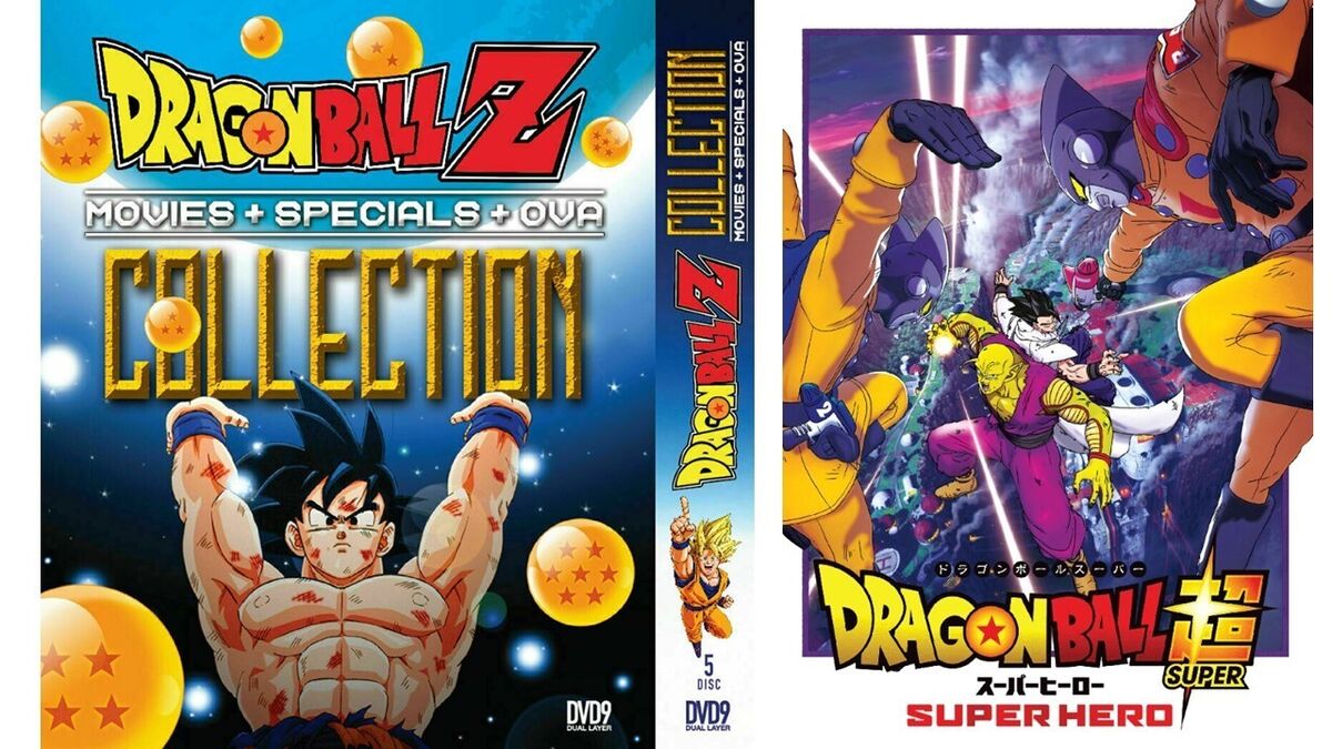 Dvd Dragon Ball Z Todos Os Filmes + Especiais + Ovas Dublado