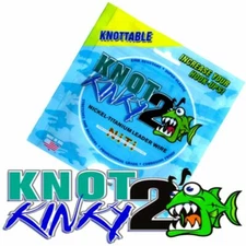 Knot 2 Kinky Nickel Titanium Single Strand Leader Wire 15ft