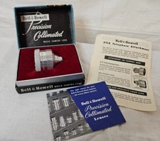 Vintage Bell & Howell Movie Camera Lens 2 1/2 x Telephoto Attachment Original B1