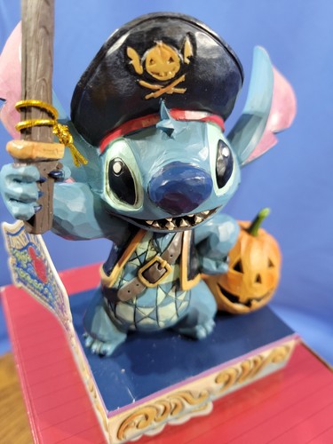 Jim Shore Disney Traditions Pirate Stitch Halloween Figurine 6008987 6" tall - Picture 9 of 12