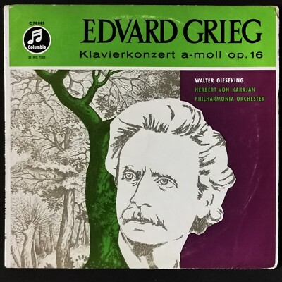 COLUMBIA C70083 - GRIEG - Klavierkonzert a-moll op 16 - Gieseking