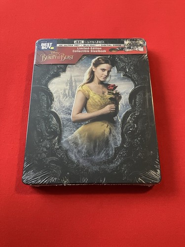 BeauTy And The BeasT (2017 film): 4K+blu-ray+d/c sTeeLBooK "MiNT" 🌹BRaND NeW🌹 - Picture 6 of 20