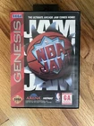 Original NBA Jam (Sega Genesis, 1994) Complete w/ Manual And Box Great Condition