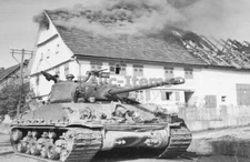 WW2 Picture Photo M4 Sherman in France 1944 2631