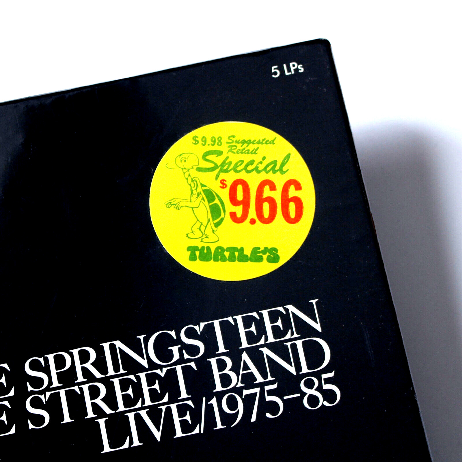 SEALED ORIGINAL 1986 BRUCE SPRINGSTEEN LIVE 5 LP BOX SET RARE BOSS VINYL