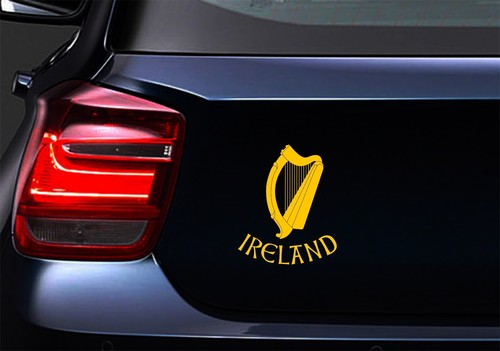 Calcomanía adhesiva de vinilo Ireland Harp (ia) - Imagen 6 de 9