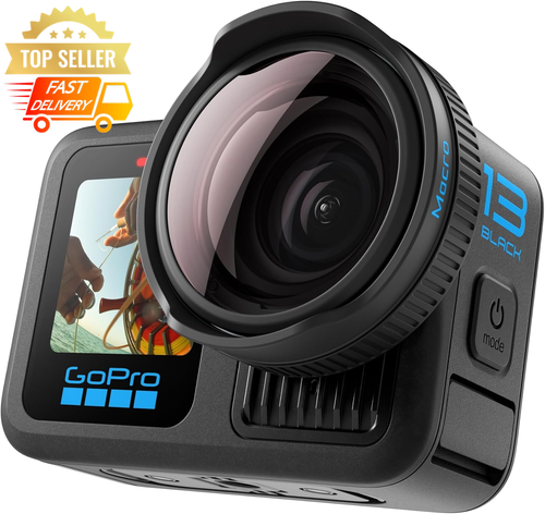 Macro Lens Mod for GoPro Hero 13 Black Close-Up HD Camera Accessory Attachment - Picture 3 of 12