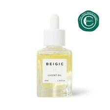 BEIGIC Lucent Oil  37ml(1.25oz) Renewal Hypoallergenic Vegan Formula